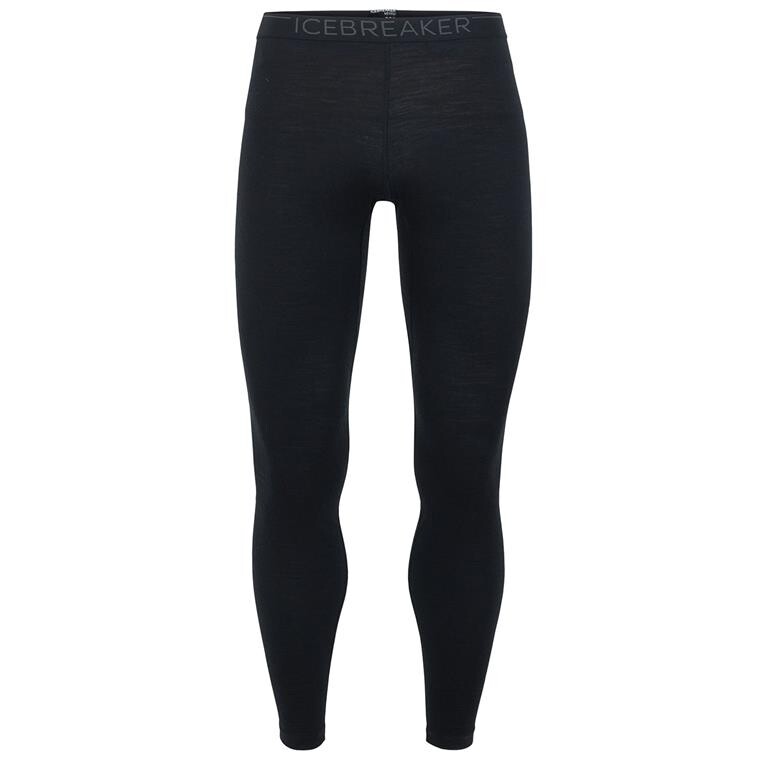 Icebreaker Mens 200 Oasis Leggings  (Sort (BLACK/MONSOON) Small)