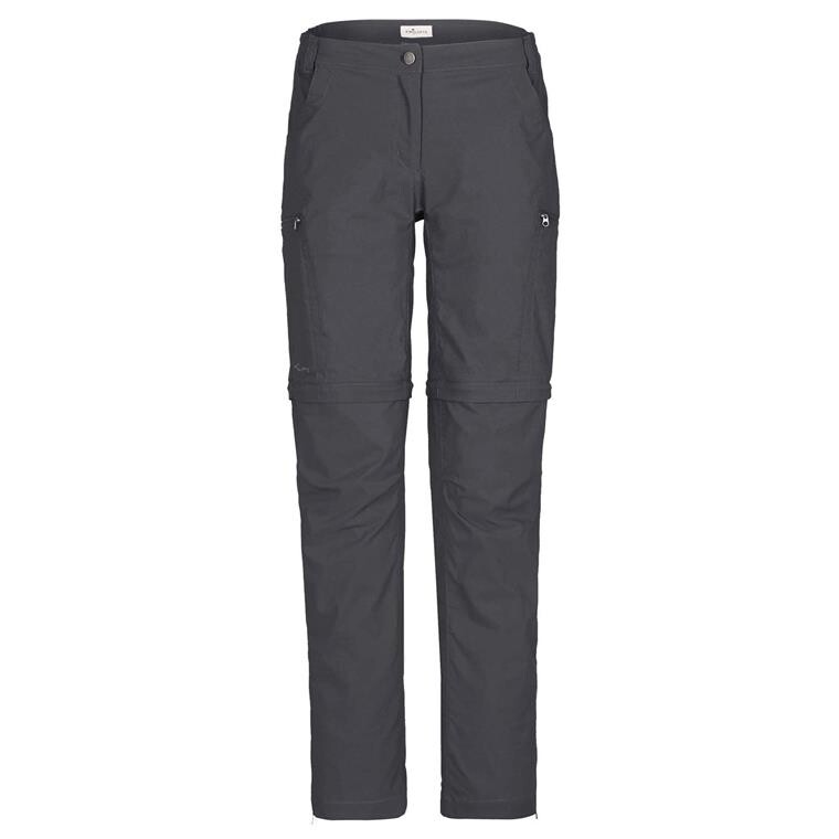 Frilufts Womens Ocoa Zipoff Pants  (Sort (EBONY) 34)
