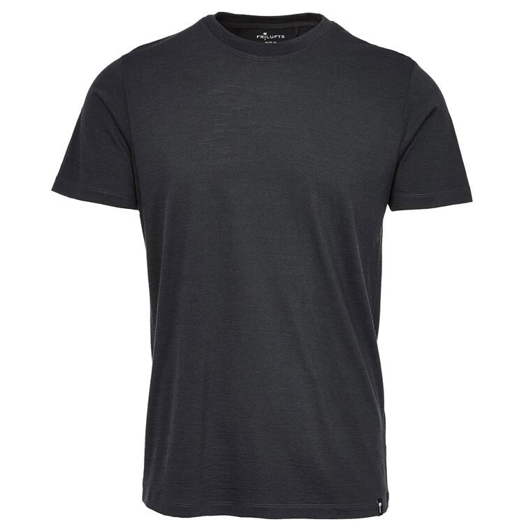 Frilufts Mens Waiho T-shirt  (Sort (CAVIAR) Small)