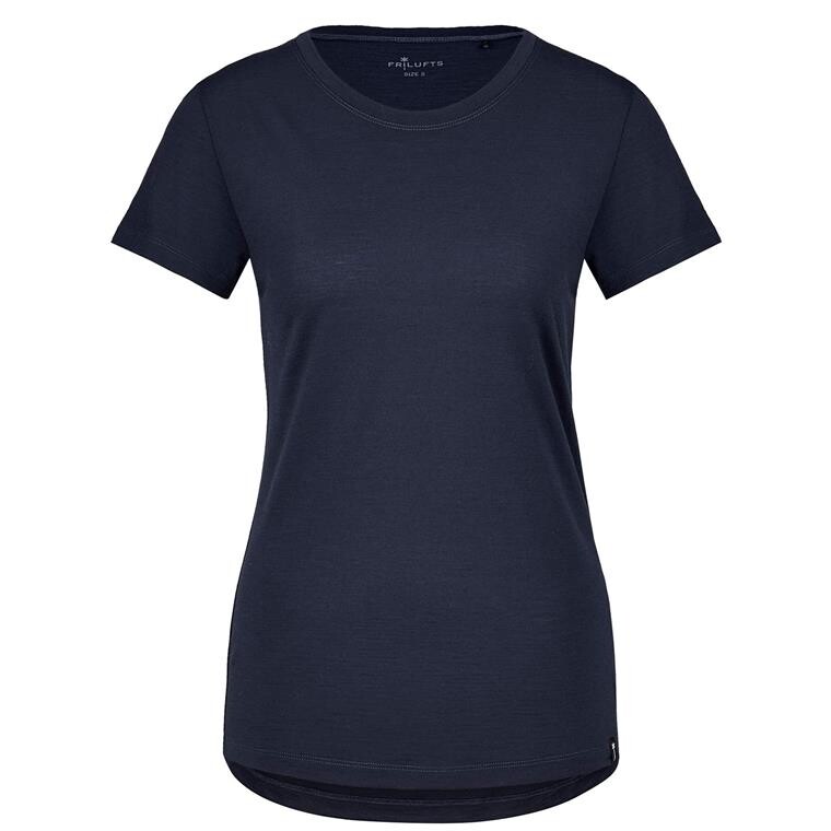 Frilufts Womens Waiho T-shirt  (Blå (DARK SAPPHIRE) Small)