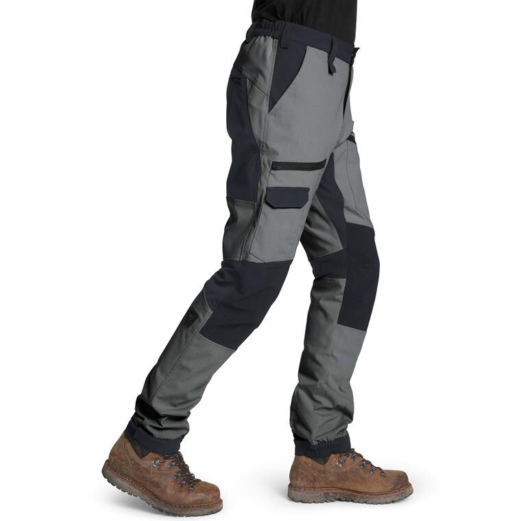 Frilufts Mens Nestor Trekking Pants (Grå (DARK SHADOW) Small)