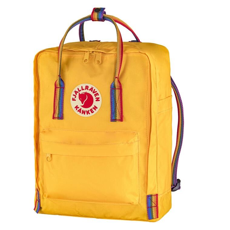 Fjällräven Kånken Rainbow (Gul (WARM YELLOW-RAINBOW PT/141-907) One size)