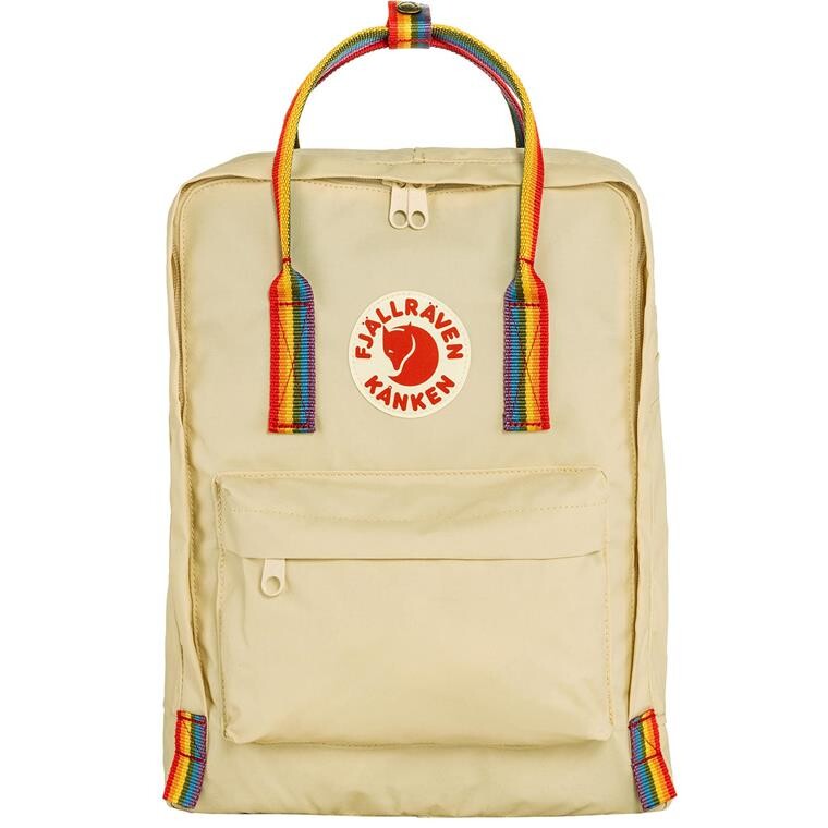 Fjällräven Kånken Rainbow (Brun (LIGHT OAK-RAINBOW PTN/115-907) One size)