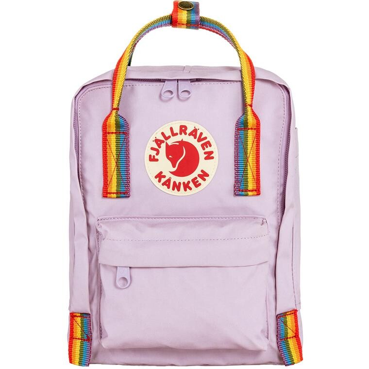 Fjällräven Kånken Rainbow Mini (Lilla (PASTEL LAVENDER-RNBW/457-907) One size)