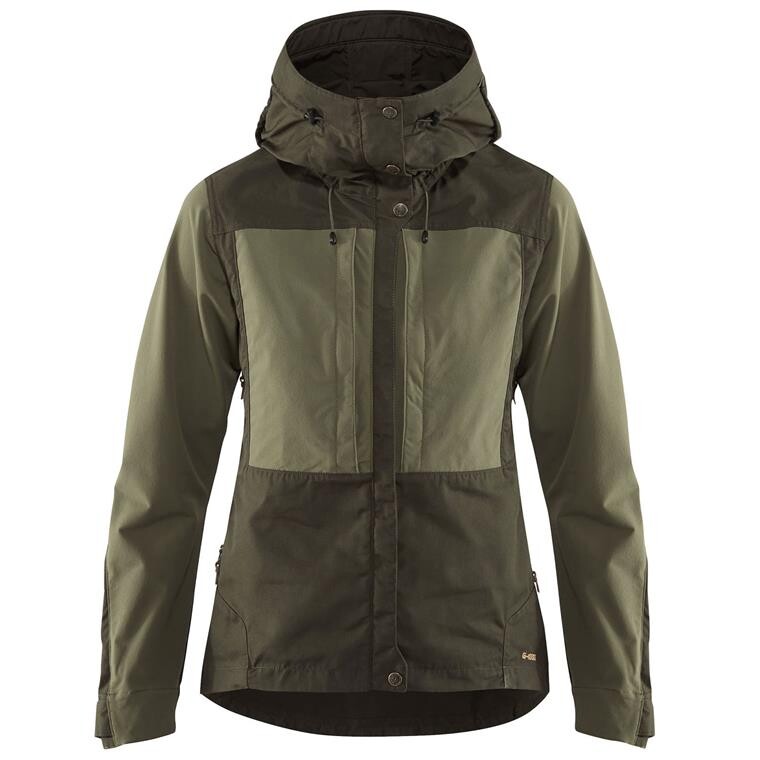 Fjällräven Womens Keb Jacket  (Grøn (DEEP FOREST-LAUREL GRN/662-625) XX-small)