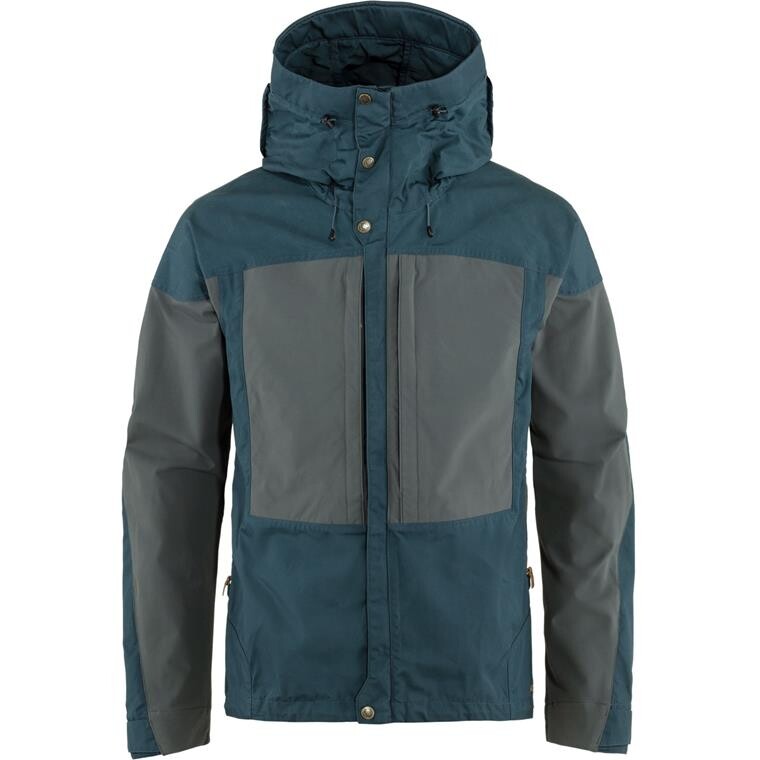 Fjällräven Mens Keb Jacket  (Blå (MOUNTAIN BLUE-BASALT/570-050) X-large)
