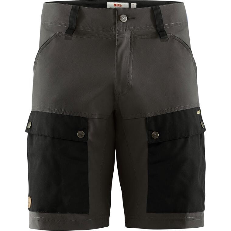Fjällräven Mens Keb Shorts  (Sort (BLACK-STONE GREY/550-018) 44)