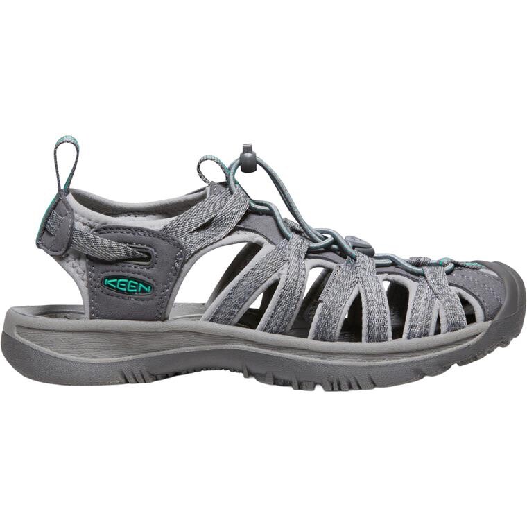 Keen Womens Whisper  (Grå (MEDIUM GREY/PEACOCK GREEN) 37)