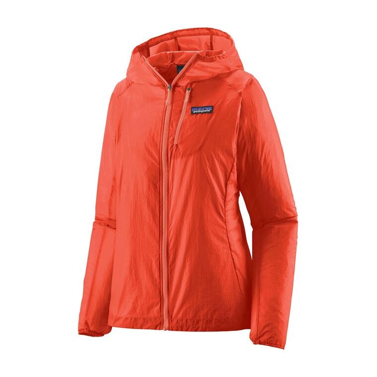 Patagonia Womens Houdini Jacket  (Orange (COHO CORAL) Small)