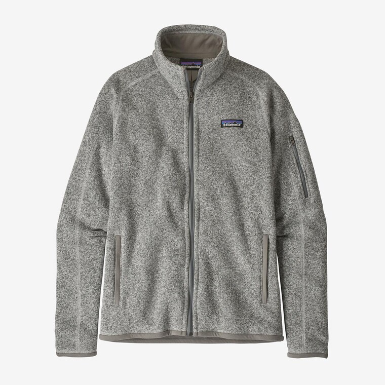 Patagonia Womens Better Sweater Jacket (Hvid (BIRCH WHITE) Small)