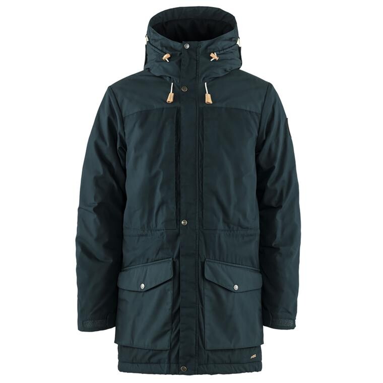 Fjällräven Mens Singi Wool Padded Parka  (Blå (DARK NAVY/555) X-large)
