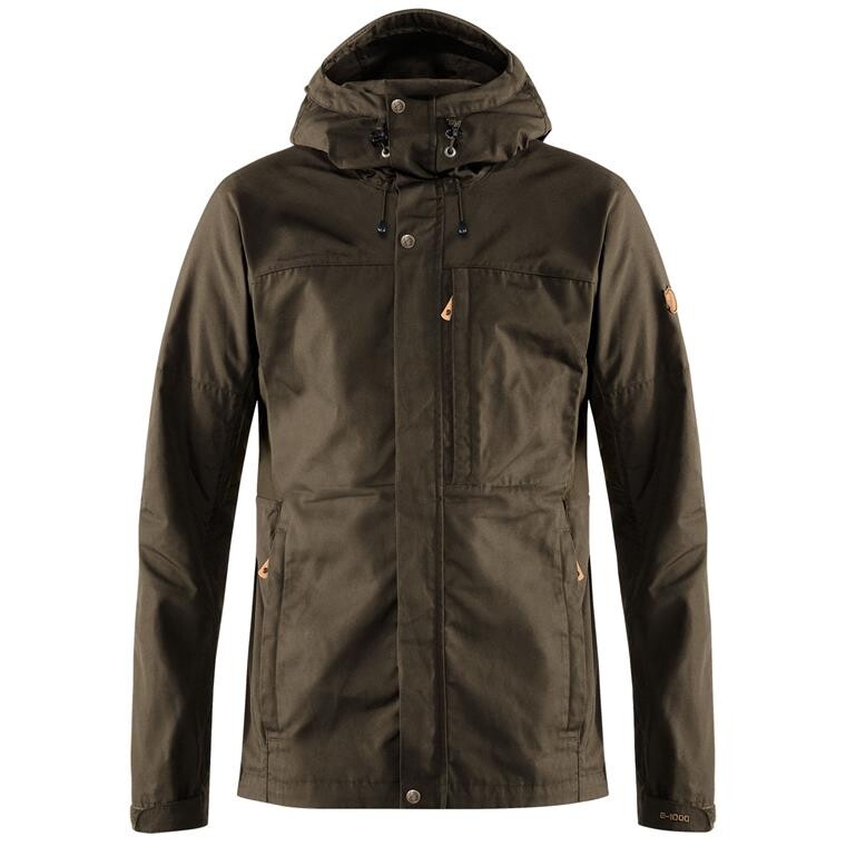 Fjällräven Mens Kaipak Jacket  (Grøn (DARK OLIVE/633) X-small)
