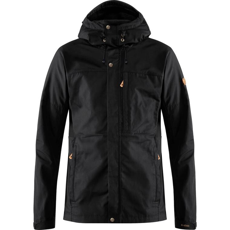 Fjällräven Mens Kaipak Jacket  (Sort (BLACK/550) X-small)