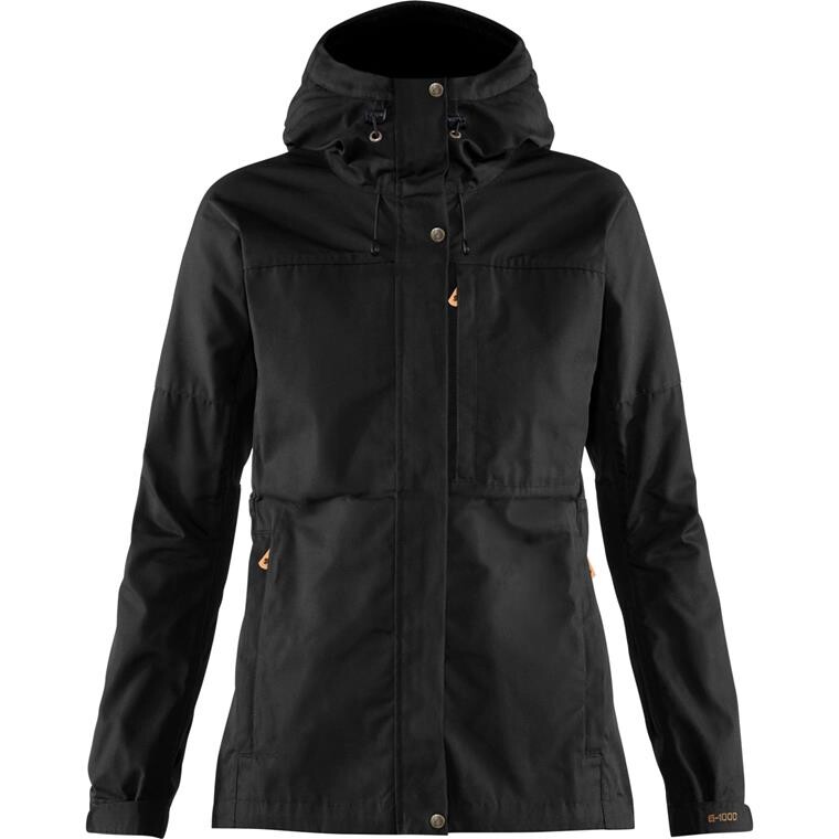 Fjällräven Womens Kaipak Jacket  (Sort (BLACK/550) X-small)