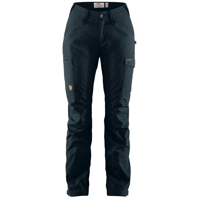 Fjällräven Womens Kaipak Trousers Curved  (Blå (DARK NAVY/555) 34)