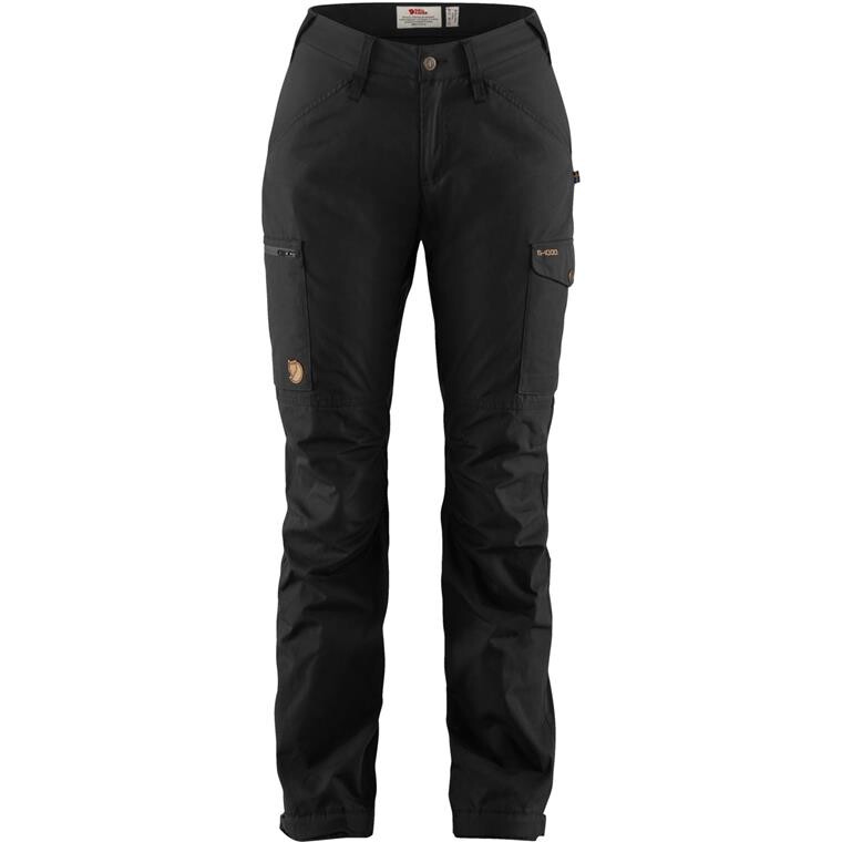 Fjällräven Womens Kaipak Trousers Curved  (Sort (BLACK/550) 34)