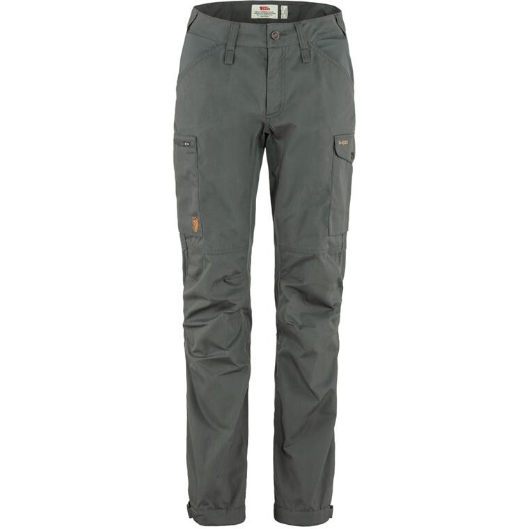 Fjällräven Womens Kaipak Trousers Curved  (Grå (BASALT/050) 34)