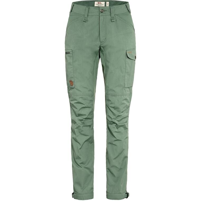 Fjällräven Womens Kaipak Trousers Curved (Grøn (PATINA GREEN/614) 36)