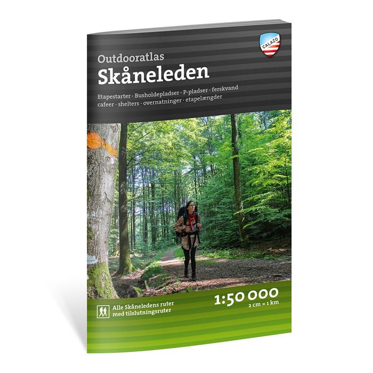 Calazo Skåneleden - Atlas (dansk)