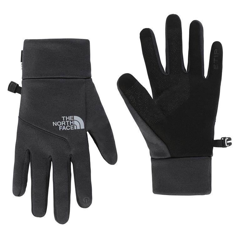 The North Face Womens Etip Hardface Glove  (Sort (TNF BLACK HEATHER) Small)