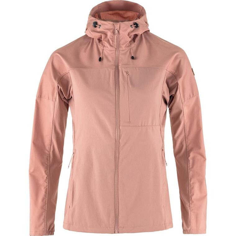 Fjällräven Womens Abisko Midsummer Jacket  (Lyserød (DUSTY ROSE/300) Medium)
