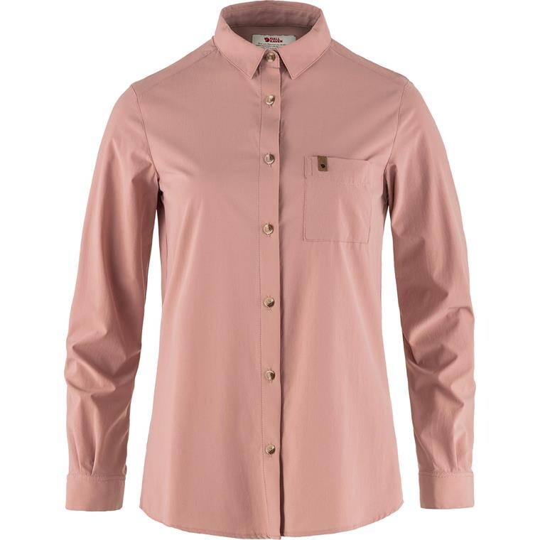 Fjällräven Womens Övik Lite Shirt L/S (Lyserød (DUSTY ROSE/300) XX-small)