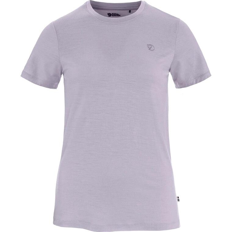 Fjällräven Womens Abisko Wool S/S  (Lilla (LAVENDER MIST/452) XX-small)
