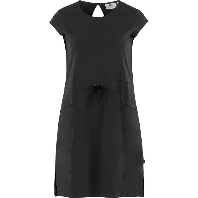 Fjällräven Womens High Coast Lite Dress  (Sort (BLACK/550) XX-small)