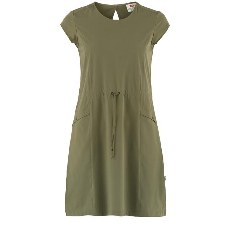 Fjällräven Womens High Coast Lite Dress  (Grøn (GREEN/620) XX-small)
