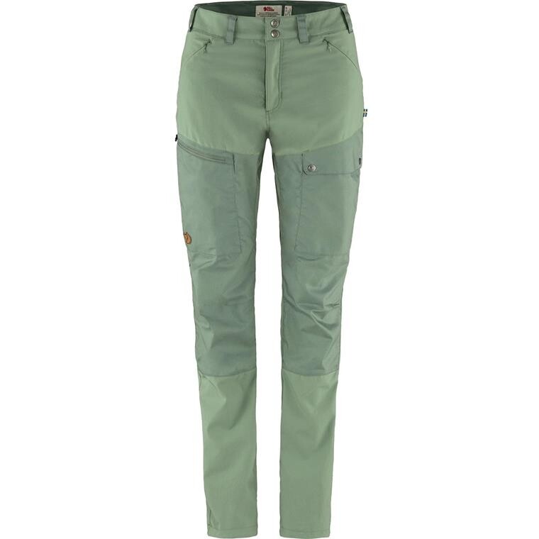 Fjällräven Womens Abisko Midsummer Trousers Reg  (Grøn (JADE GREEN-PATINA GRN/613-614) 38)