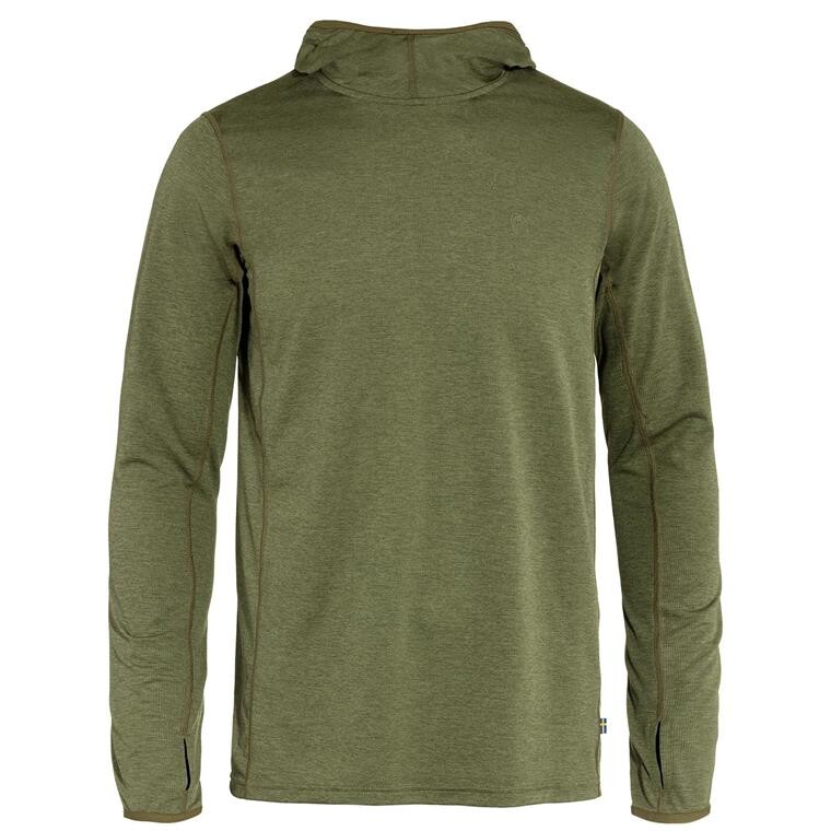 Fjällräven Mens Abisko Sun-hoodie  (Grøn (GREEN/620) X-small)
