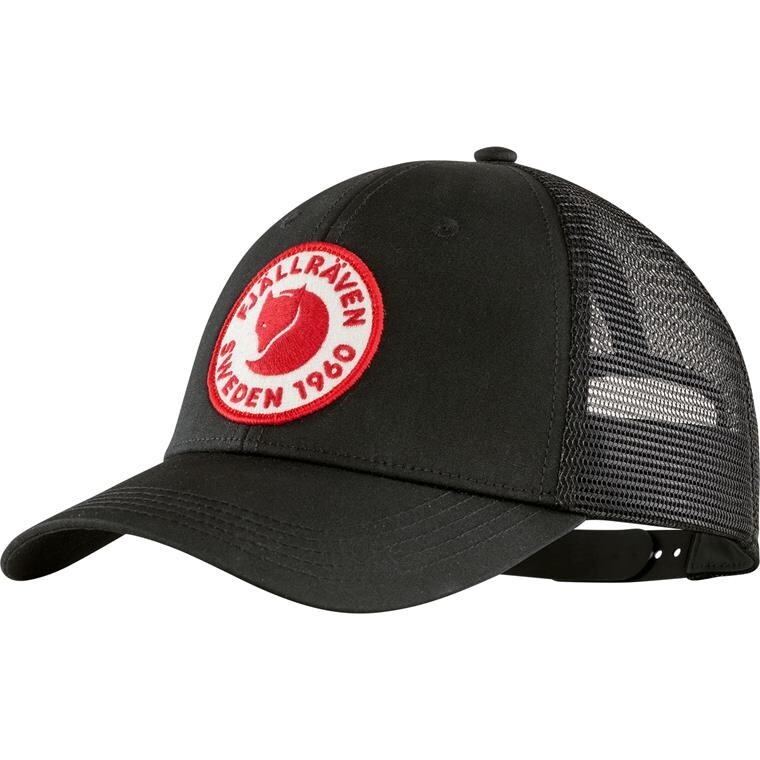 Fjällräven 1960 Logo Långtradarkeps (Sort (BLACK/550) Small/medium)