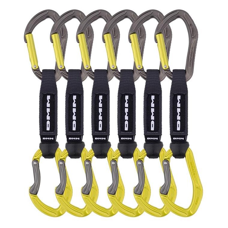 DMM Alpha Sport Quickdraw 12cm 6 Pack (Grøn (LIME))