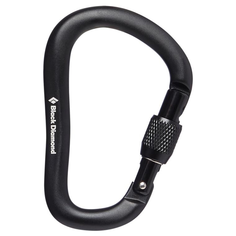 Black Diamond Rocklock Screwgate Carabiner (Sort (BLACK))