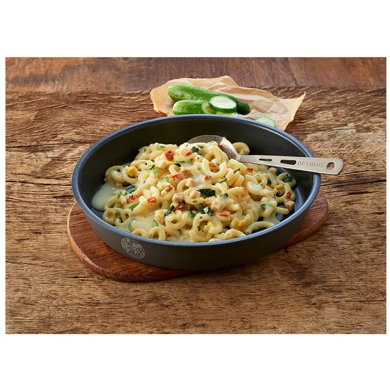 Trek N Eat Creamy Pasta With Chicken And Spinach