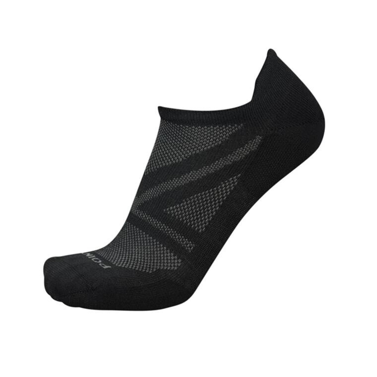 Point6 37.5 Ghost Runner Ultra Light No-Show (Sort (BLACK) 34-37)