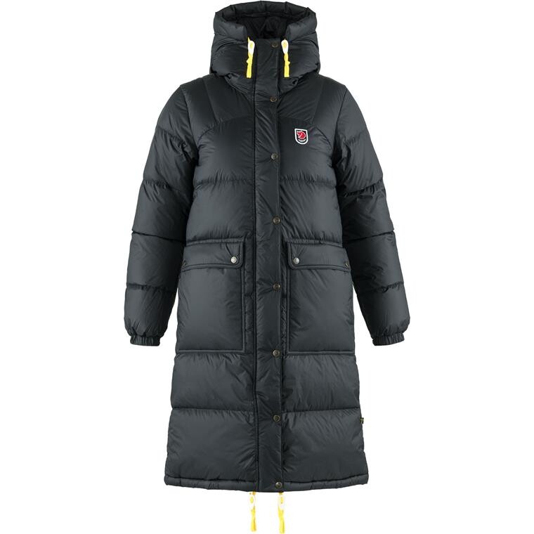Fjällräven Womens Expedition Long Down Parka  (Sort (BLACK/550) XX-small)