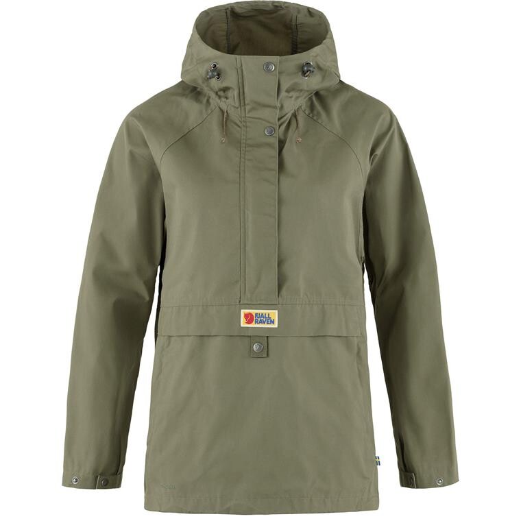 Fjällräven Womens Vardag Anorak  (Grøn (GREEN/620) XX-small)