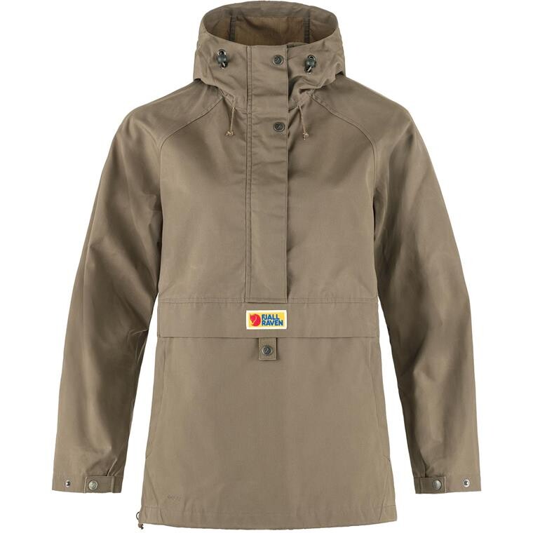 Fjällräven Womens Vardag Anorak  (Brun (SUEDE BROWN/244) XX-small)