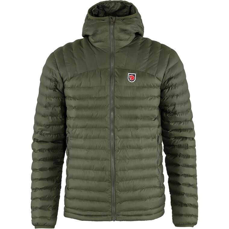 Fjällräven Mens Expedition Lätt Hoodie  (Grøn (DEEP FOREST/662) X-small)