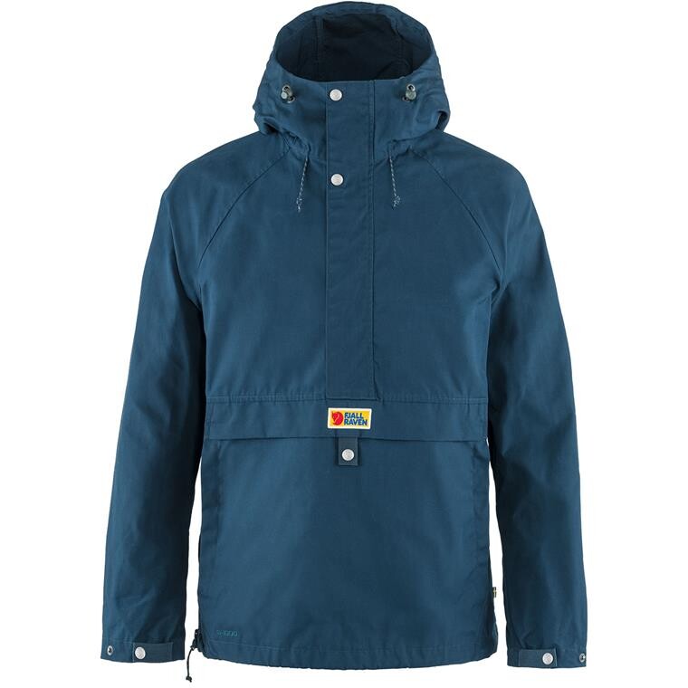 Fjällräven Mens Vardag Anorak  (Blå (STORM/638) X-small)