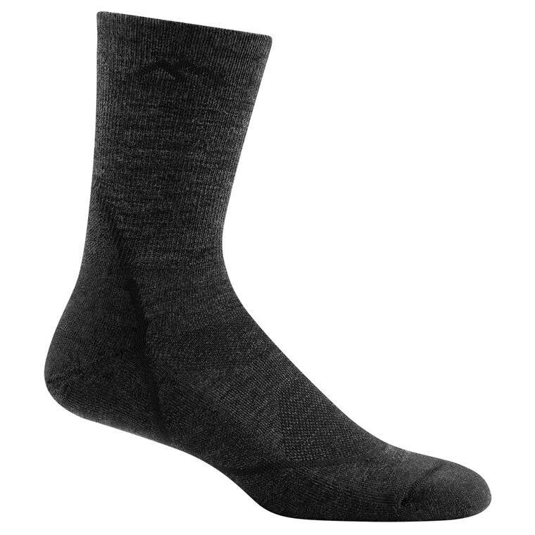 Darn Tough Mens Light Hiker Micro Crew Light Cushion  (Sort (BLACK) 41-42,5)