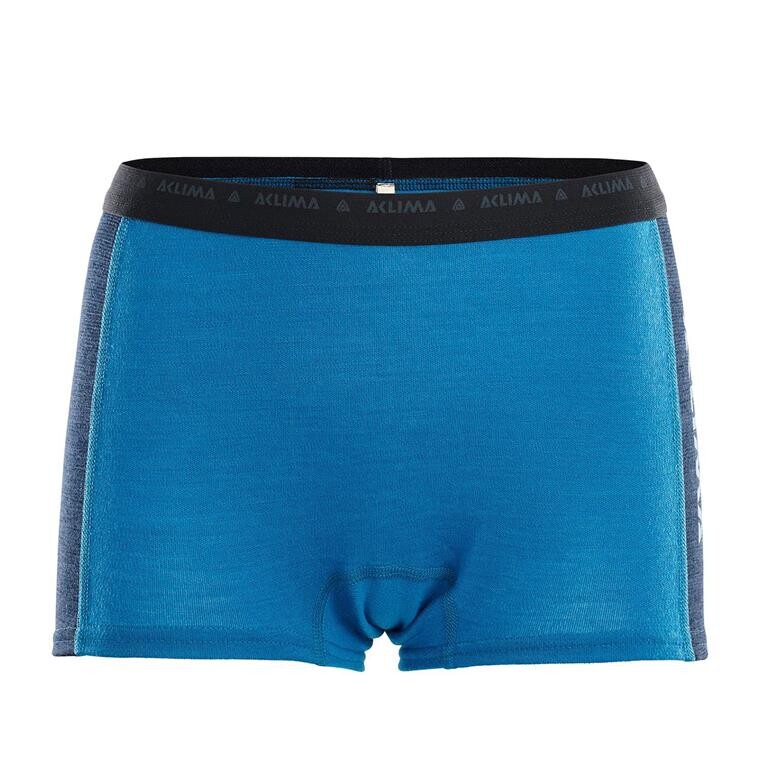 Aclima Womens WarmWool Boxer Shorts (Blå (BLUE SAPPHIRE/NAVY BLAZER) X-small)