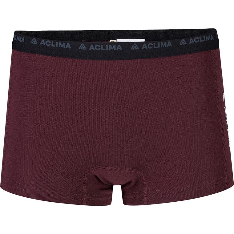 Aclima Womens WarmWool Boxer Shorts  (Lilla (FIG) X-small)