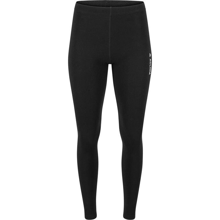 Aclima Womens WarmWool Longs  (Sort (JET BLACK) X-small)