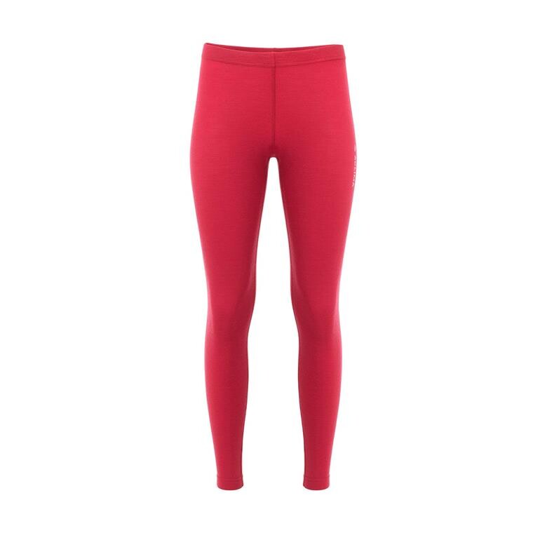 Aclima Womens WarmWool Longs  (Rød (JESTER RED) X-small)