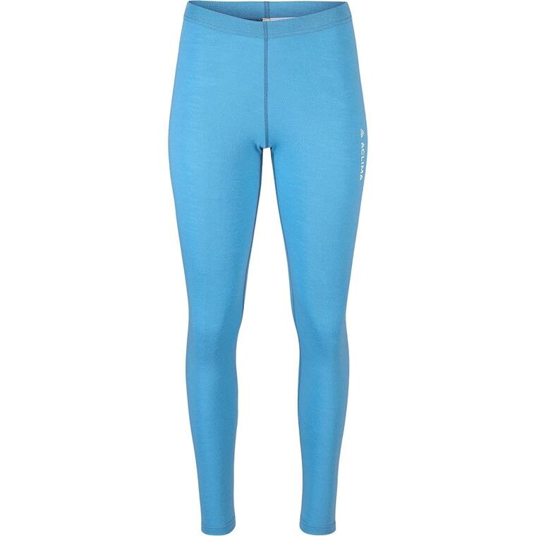 Aclima Womens WarmWool Longs  (Blå (NIAGARA) X-small)