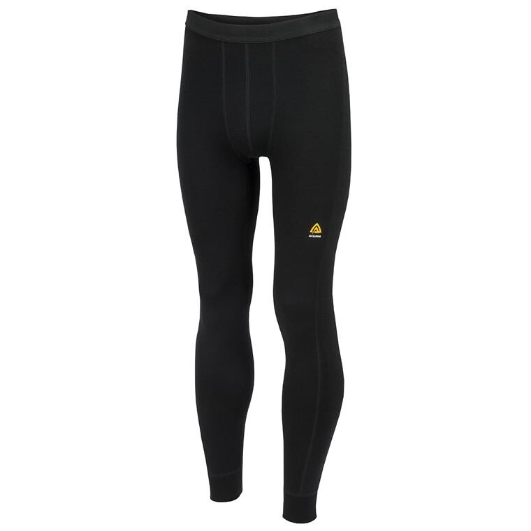 Aclima Mens WarmWool Longs  (Sort (JET BLACK) X-small)