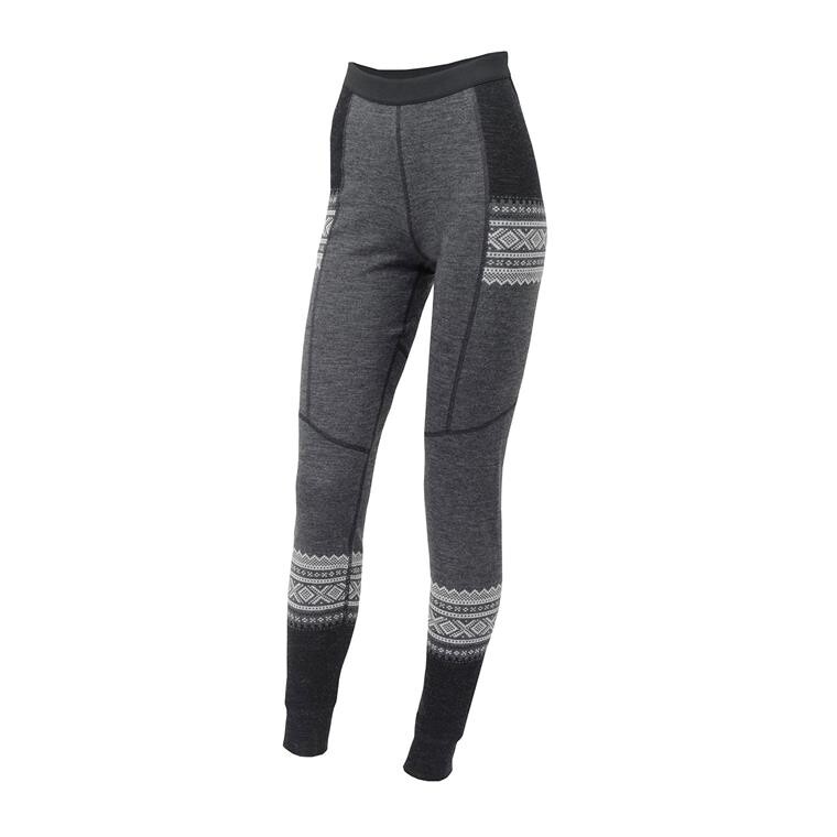 Aclima Womens DesignWool Marius Longs  (Grå (NOREFJELL) X-small)