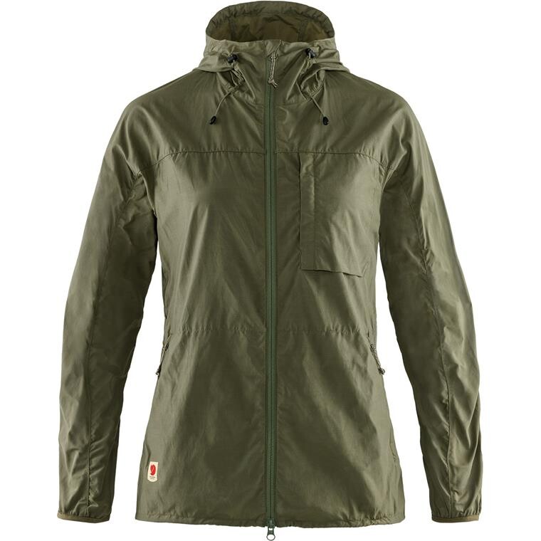 Fjällräven Womens High Coast Wind Jacket  (Grøn (GREEN/620) XX-small)